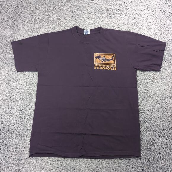 Crazy Shirts Other - Vintage Crazy Shirts Hawaii Shirt Men Medium Purple Hammerhead Shark Tee USA 90s